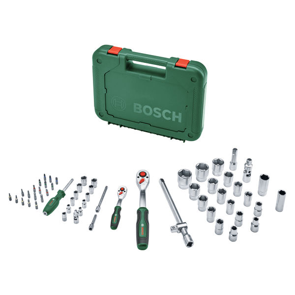 BOSCH Handwerkzeuge 1/4"- + 1/2"-Ratschen-Set