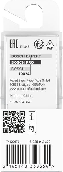 BOSCH PRO Nutfräser, zweischneidig, Ø 12 x L 31,5, Schaft 8 mm BOSCH PRO Nutfräser, zweischneidig, Ø 12 x L 31,5, Schaft 8 mm
