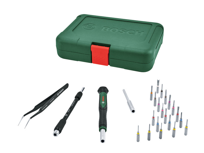 BOSCH Handwerkzeuge Präzisions-Bit-Schraubendreher-Set 24-teilig