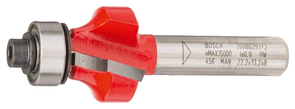 BOSCH Abrundfräser Expert for Wood, 8 mm, D 22,2 mm, R1 4,75 mm, L 13,2 mm, G 55 mm BOSCH Abrundfräser Expert for Wood, 8 mm, D 22,2 mm, R1 4,75 mm, L 13,2 mm, G 55 mm