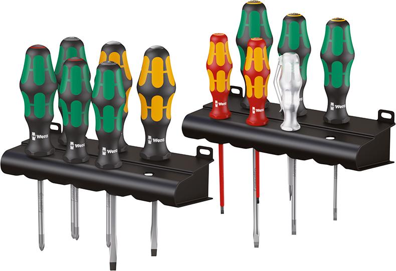 WERA Schraubendreher Allround-Set Kraftform XXL