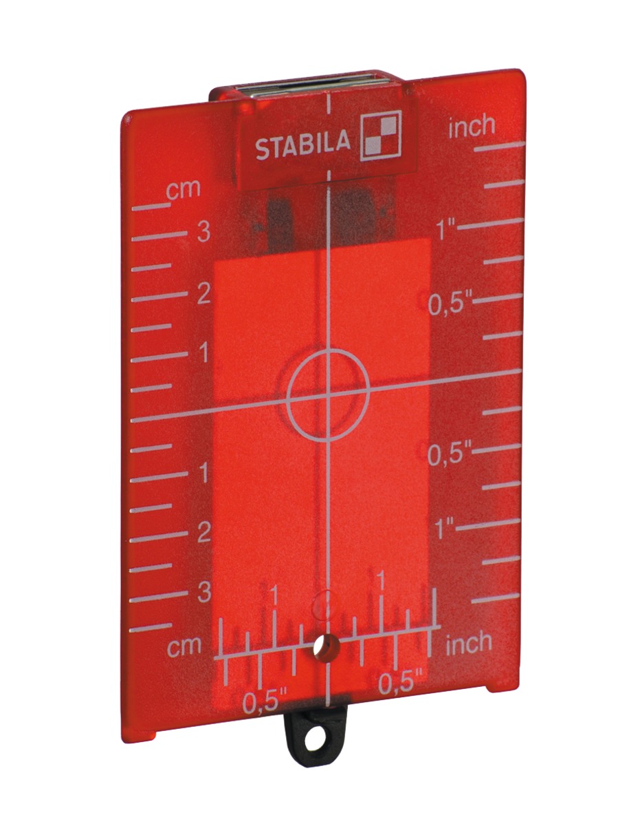 STABILA Zielplatte ZP, rot
