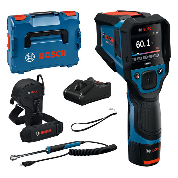 BOSCH Thermodetektor GIS12V-800-16, 1 x Akku GBA 12V 2.0Ah in L-BOXX
