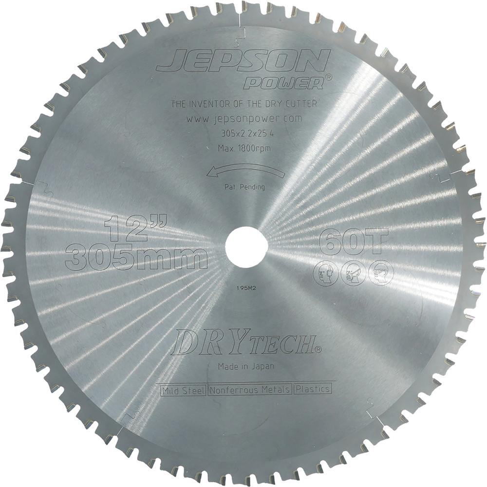 JEPSON POWER HM-Sägeblatt Drytech D=305x25,4x2,2mm 60Z für Stahl Jepson