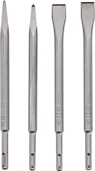 BOSCH SDS plus Meißelset, 4-tlg. BOSCH SDS plus Meißelset, 4-tlg.