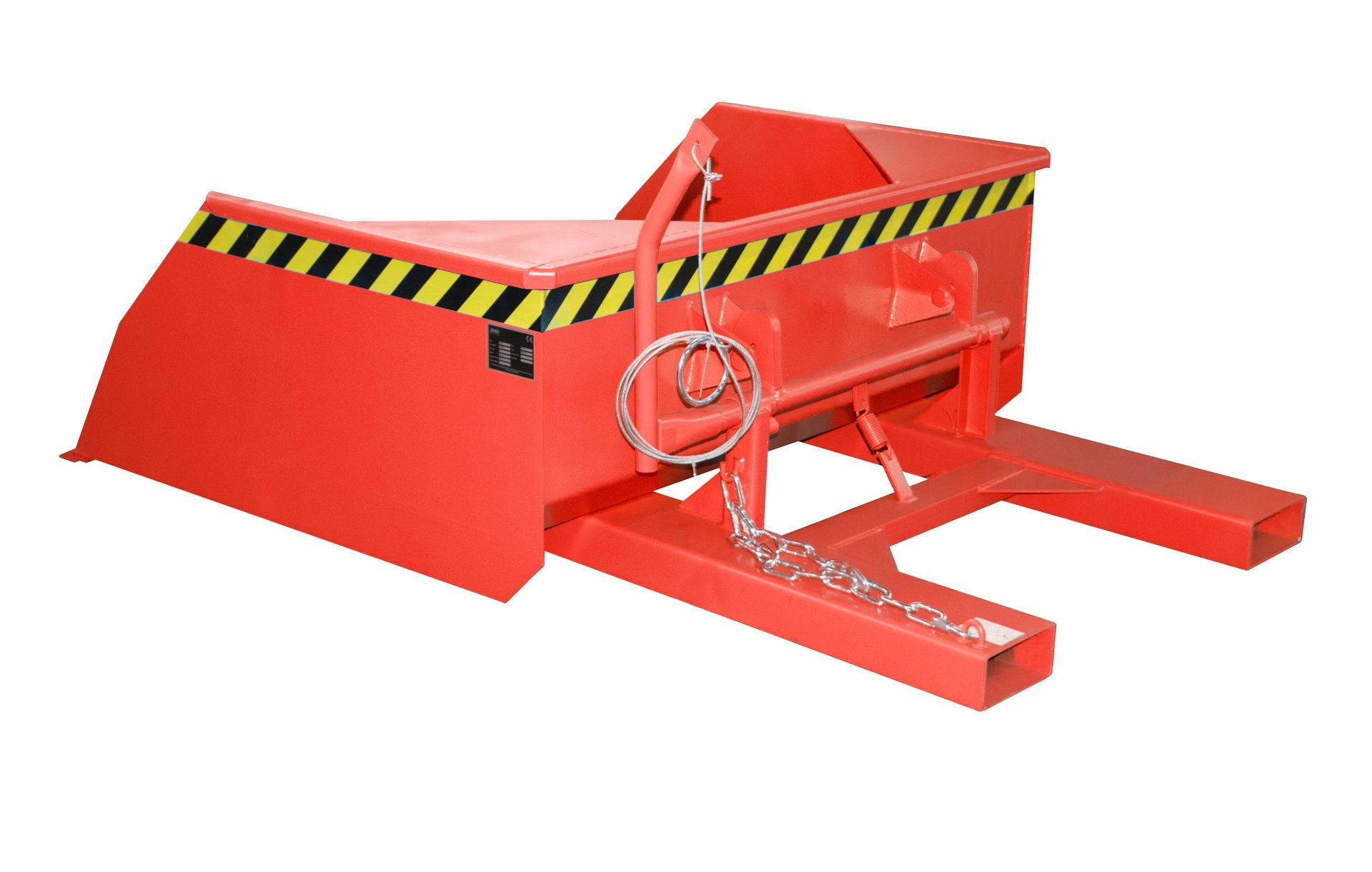 BAUER Schaufel BSE 75, lackiert, RAL 3000 Feuerrot