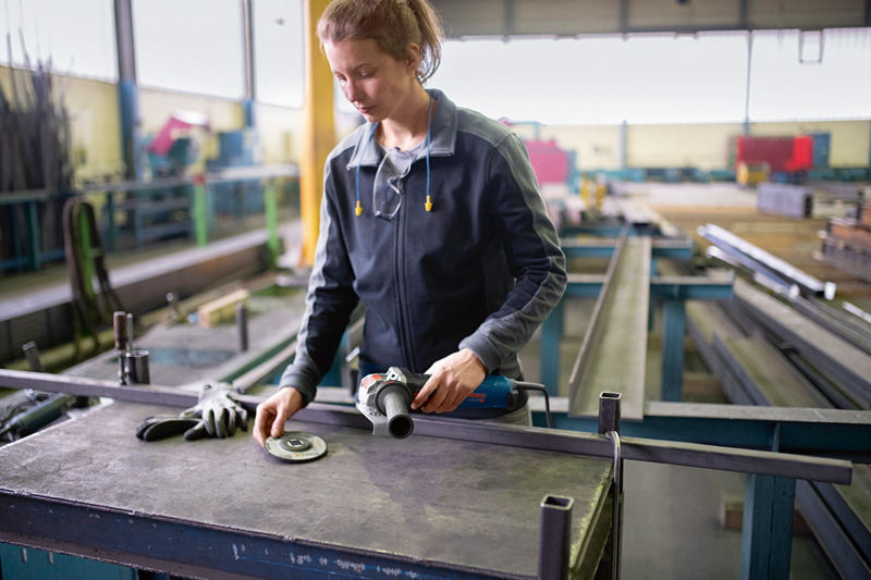 BOSCH Winkelschleifer mit X-LOCK GWX 14-125 S