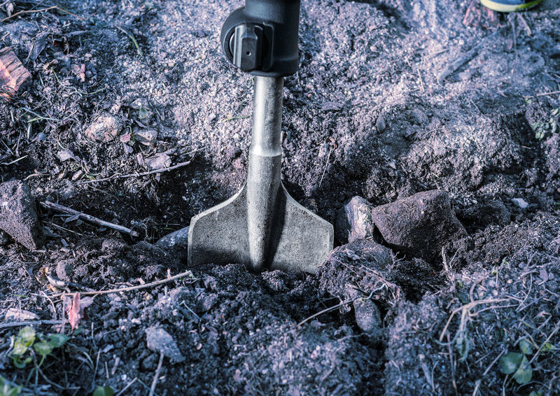 BOSCH PRO HEX 30-4C Spatmeißel, gerundet, 135 x 400 mm