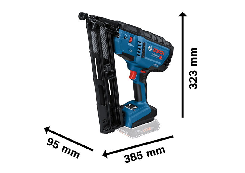 BOSCH Akku-Holznagler GNH 18V-64 MD, im Karton BOSCH Akku-Holznagler GNH 18V-64 MD, im Karton