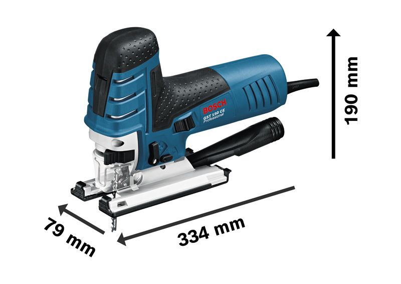 BOSCH Stichsäge GST 150 CE im Handwerkerkoffer BOSCH Stichsäge GST 150 CE im Handwerkerkoffer