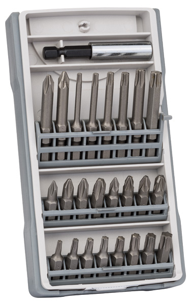 BOSCH 25-tlg. Schrauberbit-Set, PH/PZ/T BOSCH 25-tlg. Schrauberbit-Set, PH/PZ/T