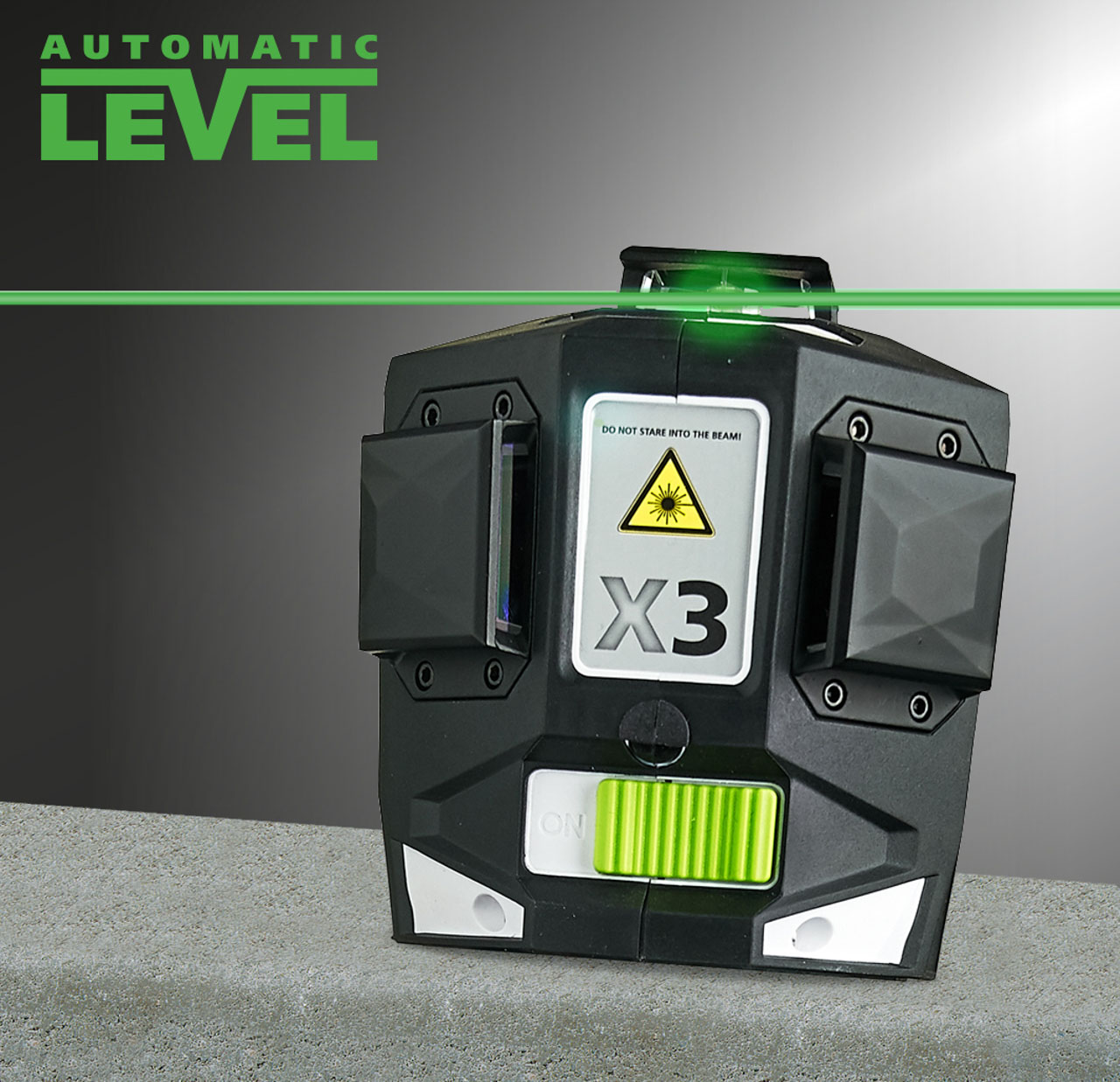 LASERLINER 3D Kreuzlinien-Laser X3-Laser Pro Set 1 (incl. Kompaktstativ 300 cm)