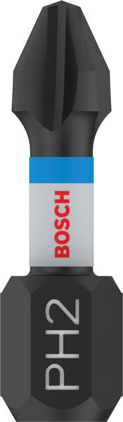 BOSCH PRO Phillips Impact Bit, PH2, 25 mm, 2-tlg.