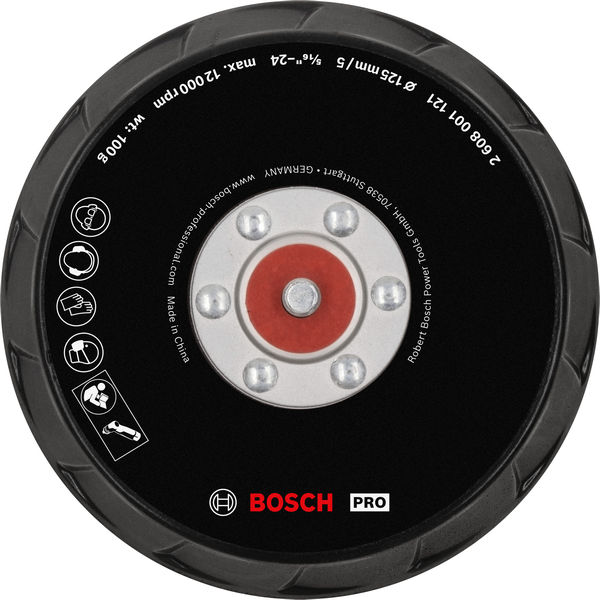 BOSCH PRO Polierteller, 125 mm, GPX 12V-125