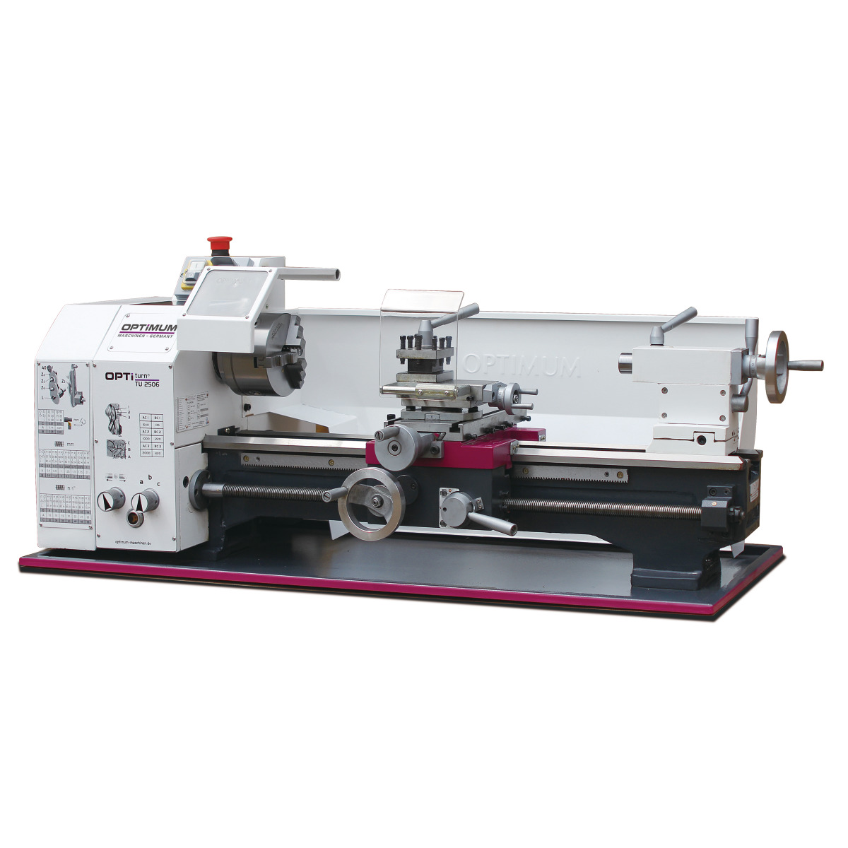 STÜRMER Leitspindeldrehmaschine Optimum OPTIturn TU 2506 (230 V)