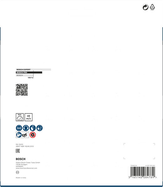 BOSCH PRO Metal Schleifscheibe, 200 x 25 x 32 mm, G46