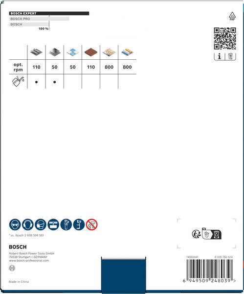 BOSCH EXPERT Multi Material Power Change Plus-Lochsäge, 152 x 60 mm