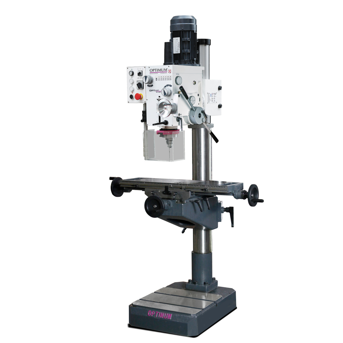 STÜRMER Säulen-Getriebebohrmaschine mit Kreuztisch Optimum OPTIdrill DH 40CTP STÜRMER Säulen-Getriebebohrmaschine mit Kreuztisch Optimum OPTIdrill DH 40CTP