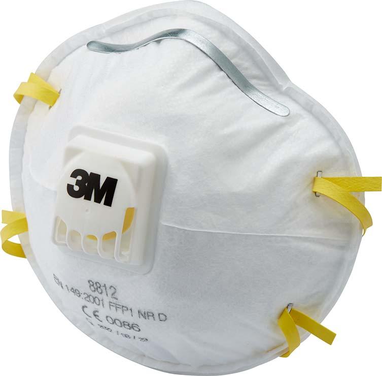 3M Atemschutzmaske 8812, FFP1 NR D 3M 3M Atemschutzmaske 8812, FFP1 NR D 3M