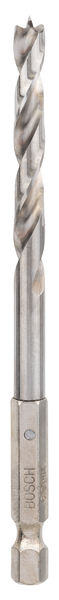 BOSCH PRO Wood HSS-Holzspiralbohrer, 6x49x105 mm