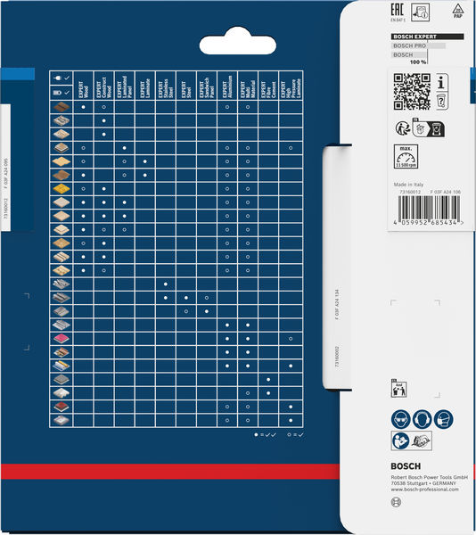 BOSCH EXPERT Aluminium Kreissägeblatt, 165x20 mm, Z56