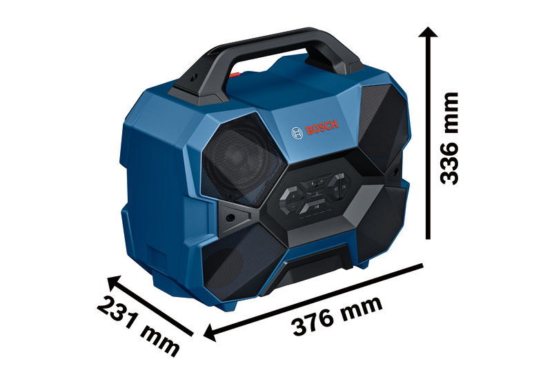 BOSCH Bluetooth-Lautsprecher GPB 18V-6 C BOSCH Bluetooth-Lautsprecher GPB 18V-6 C