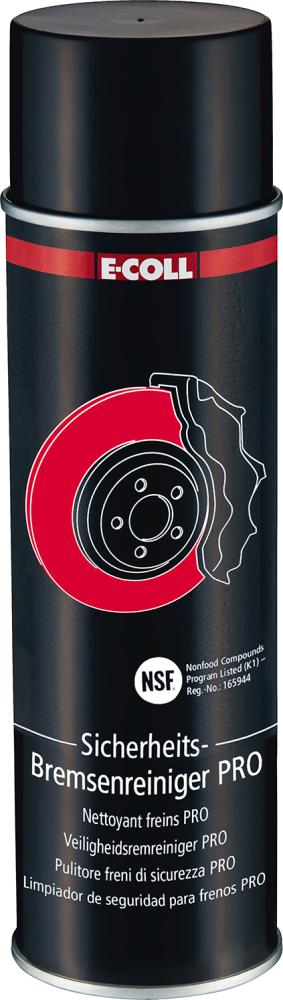 E-COLL Sicherh.-Bremsenreiniger PRO 500ml Spraydose E-COLL WE