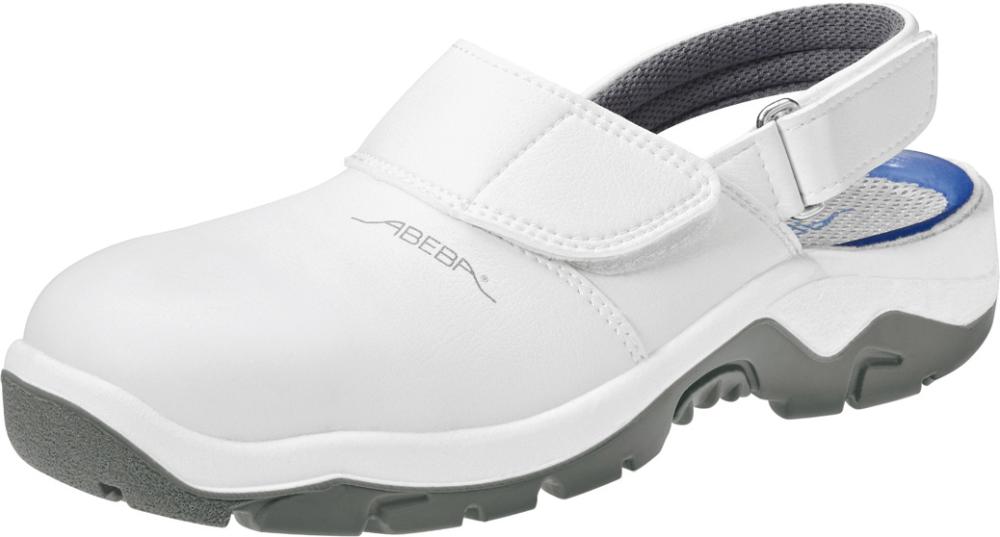 ABEBA Clog Anatom 2120, SBAE WRU SRC, Gr.45, weißABEBA