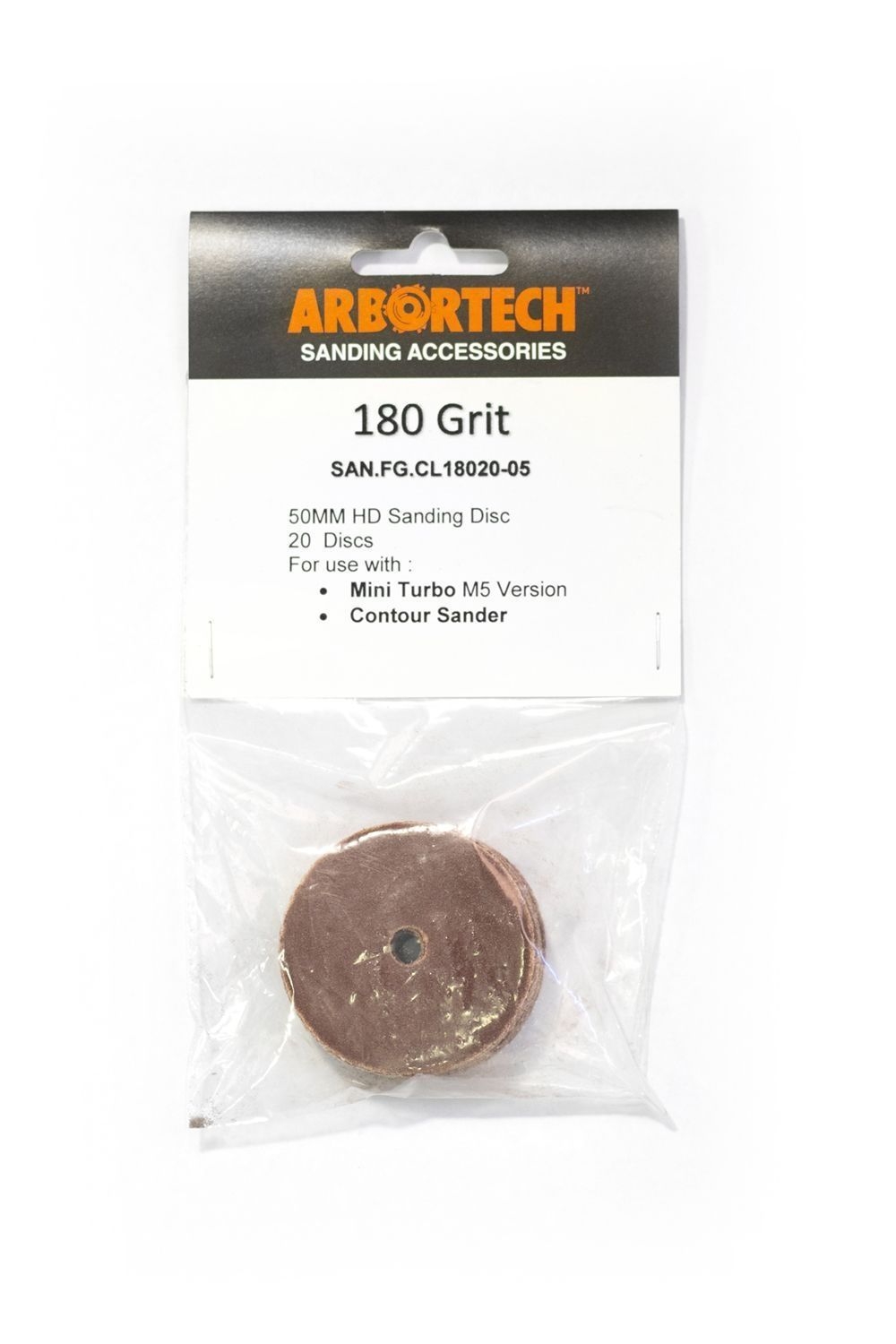 ARBORTECH 20 Schleifblätter mit Körnung K180 ARBORTECH 20 Schleifblätter mit Körnung K180