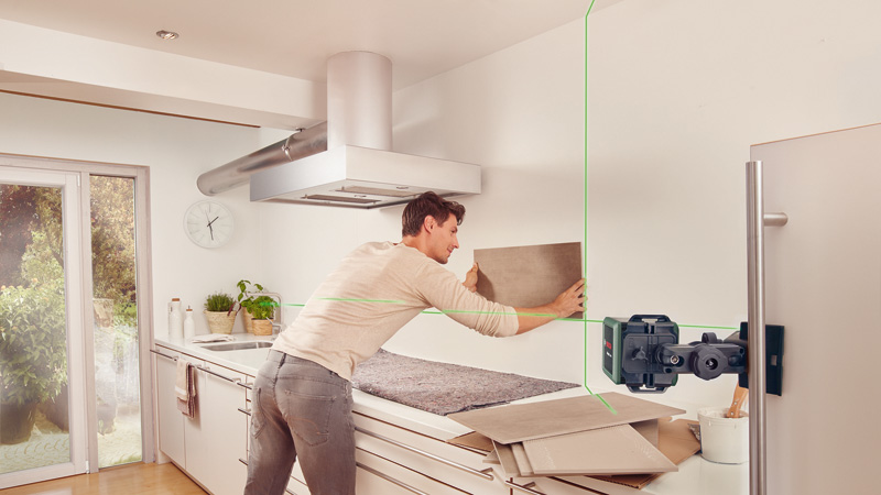 BOSCH Kreuzlinien-Laser Quigo Green Set BOSCH Kreuzlinien-Laser Quigo Green Set
