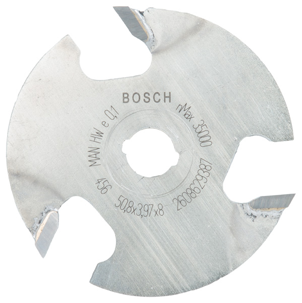 BOSCH Scheibennutfräser Expert for Wood, 8 mm, D1 50,8 mm, L 4 mm, G 8 mm