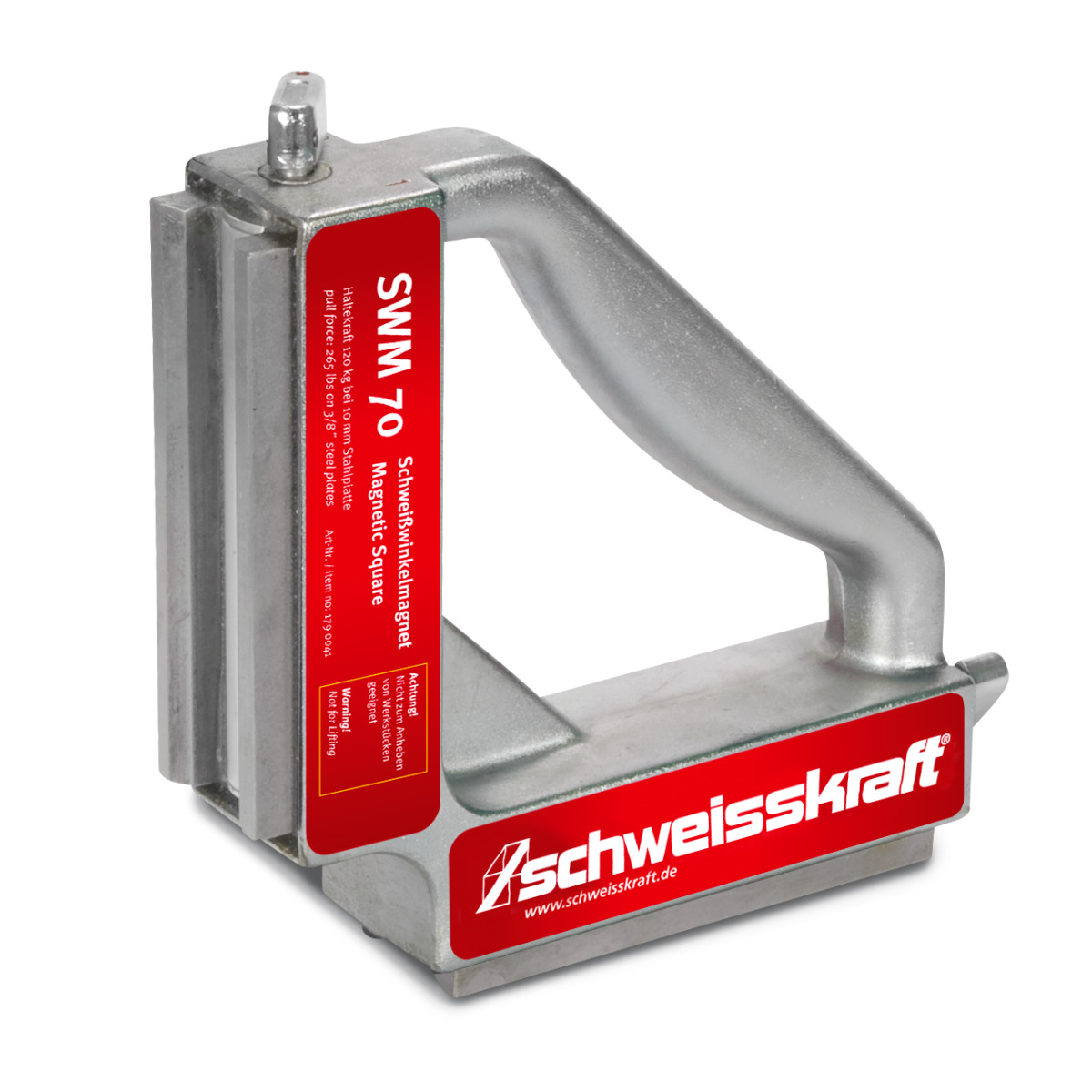 STÜRMER Schaltbarer Schweißwinkelmagnet Schweisskraft SWM 70
