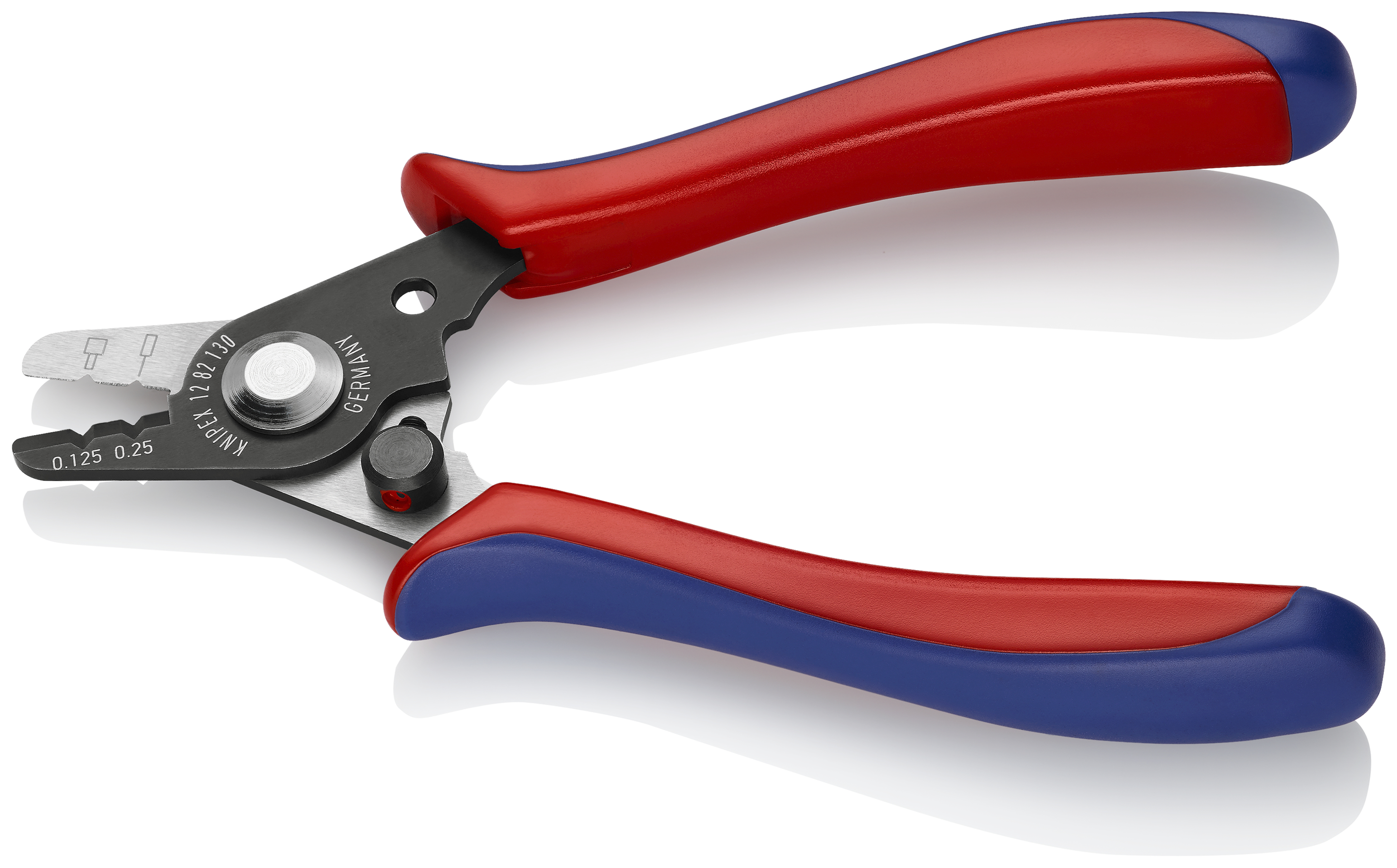 KNIPEX KNIPEX 12 82 130 SB Abisolierzange für Glasfaserkabel 130 mm brüniert mit Kunststoff-Griffhüllen KNIPEX KNIPEX 12 82 130 SB Abisolierzange für Glasfaserkabel 130 mm brüniert mit Kunststoff-Griffhüllen