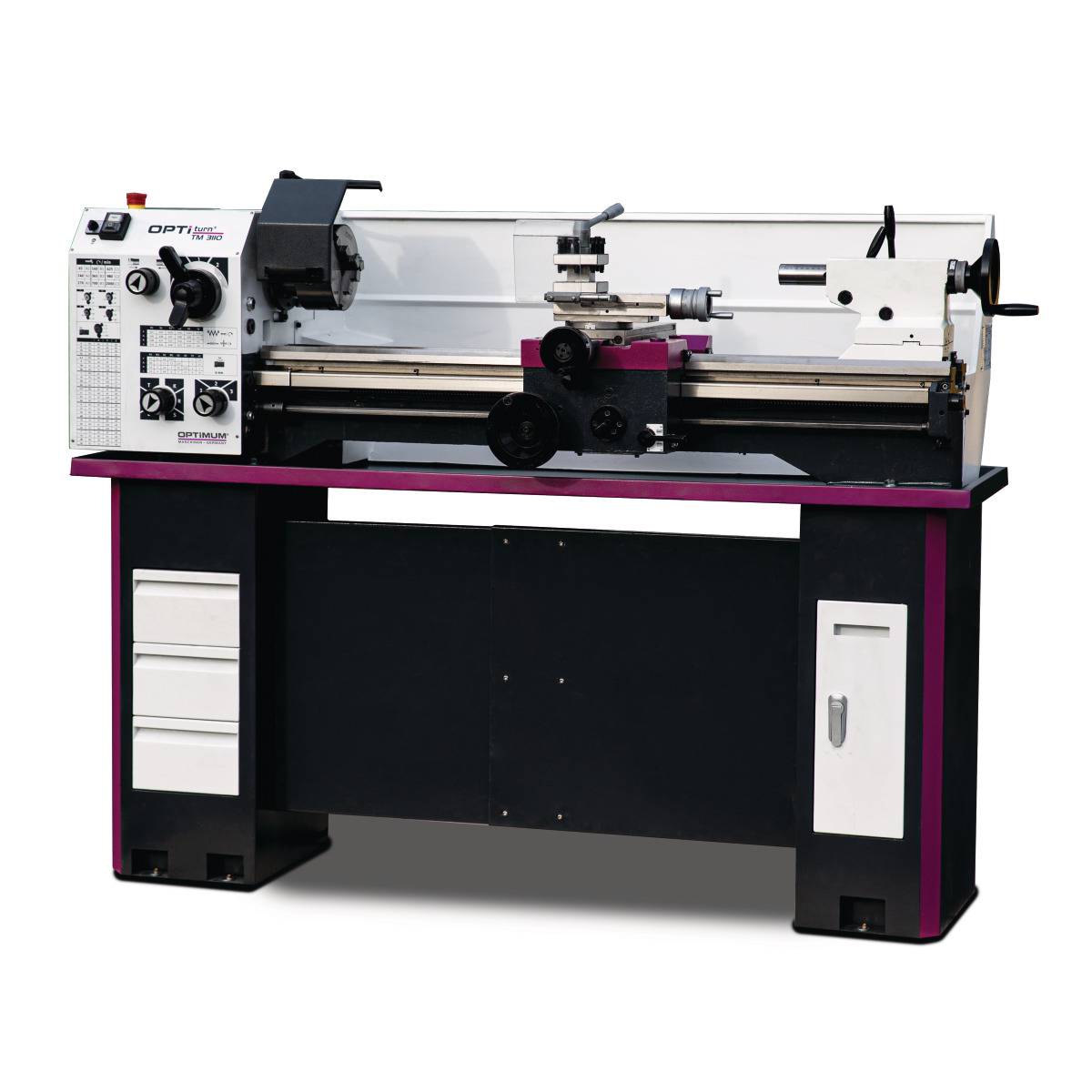 STÜRMER Leit- und Zugspindeldrehmaschine Optimum OPTIturn TM 3110 STÜRMER Leit- und Zugspindeldrehmaschine Optimum OPTIturn TM 3110