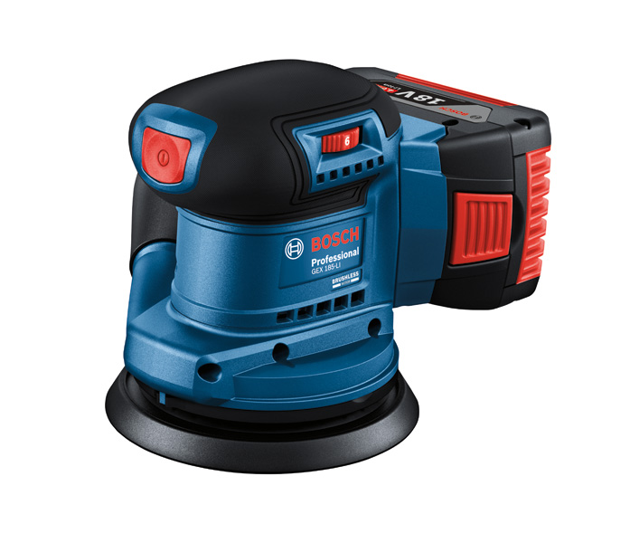 BOSCH Exzenterschleifer GEX 185-LI
