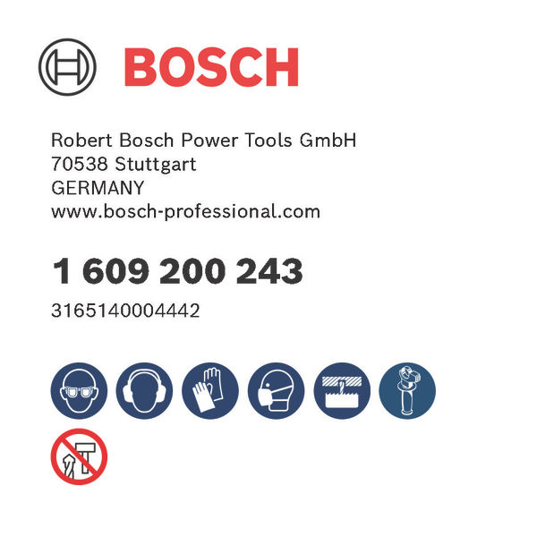 BOSCH Lochsägen-Set, 8-tlg., 25-68 mm BOSCH Lochsägen-Set, 8-tlg., 25-68 mm