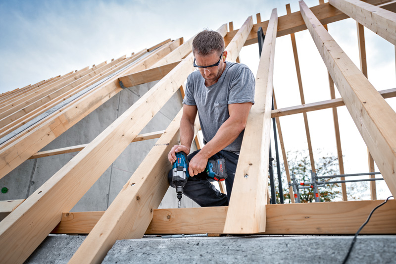 BOSCH Akku-Drehschlagschrauber GDS 18V-1000 mit 2x Akku ProCORE18V 5.5Ah in L-BOXX
