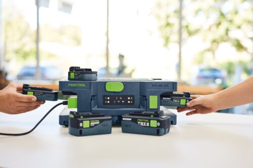 FESTOOL Schnellladegerät SYS-MC 6/4 FESTOOL Schnellladegerät SYS-MC 6/4