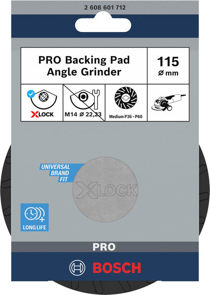 BOSCH PRO Stützteller Medium, 115 mm, X-Lock