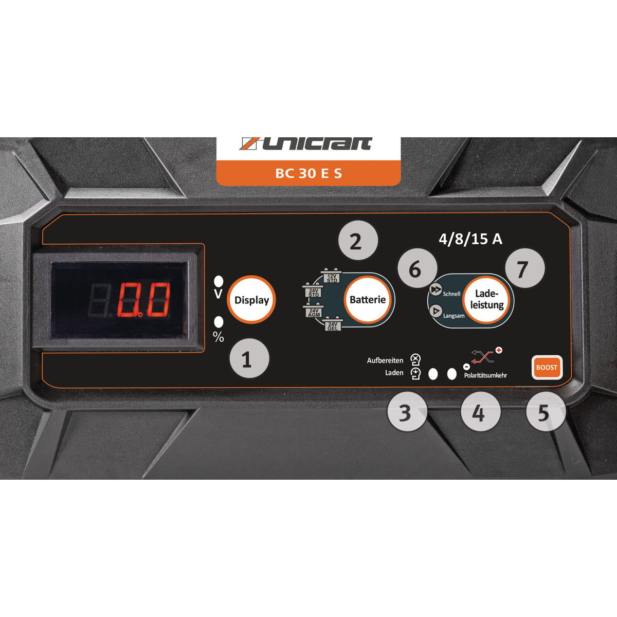 UNICRAFT Batterielade-/startgerät BC 30 E S UNICRAFT Batterielade-/startgerät BC 30 E S