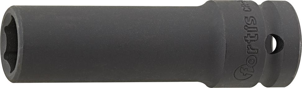 FORTIS Kraft-Steckschlüssel-Satz 1/2" 15-teilig lang
