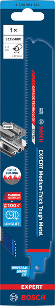 BOSCH EXPERT Medium-Thick Tough Metal S1155HHC Säbelsägeblatt BOSCH EXPERT Medium-Thick Tough Metal S1155HHC Säbelsägeblatt