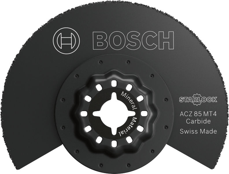 BOSCH ACZ 85 MT4 Mineralische Werkstoffe Segmentsägeblatt, Starlock, 85 mm, 10-tlg.