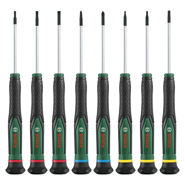 BOSCH Handwerkzeuge Präzisionsschraubendreher-Set 8-tlg. BOSCH Handwerkzeuge Präzisionsschraubendreher-Set 8-tlg.