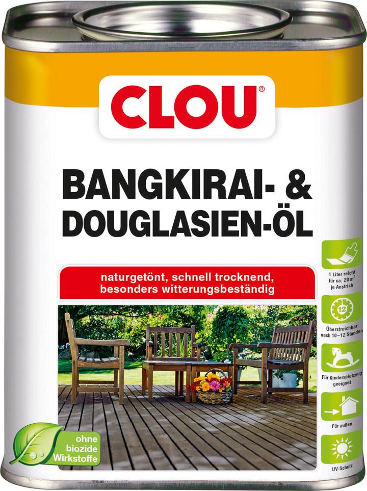 CLOU Bangkirai-u.Douglasien-Öl750ml CLOU Bangkirai-u.Douglasien-Öl750ml