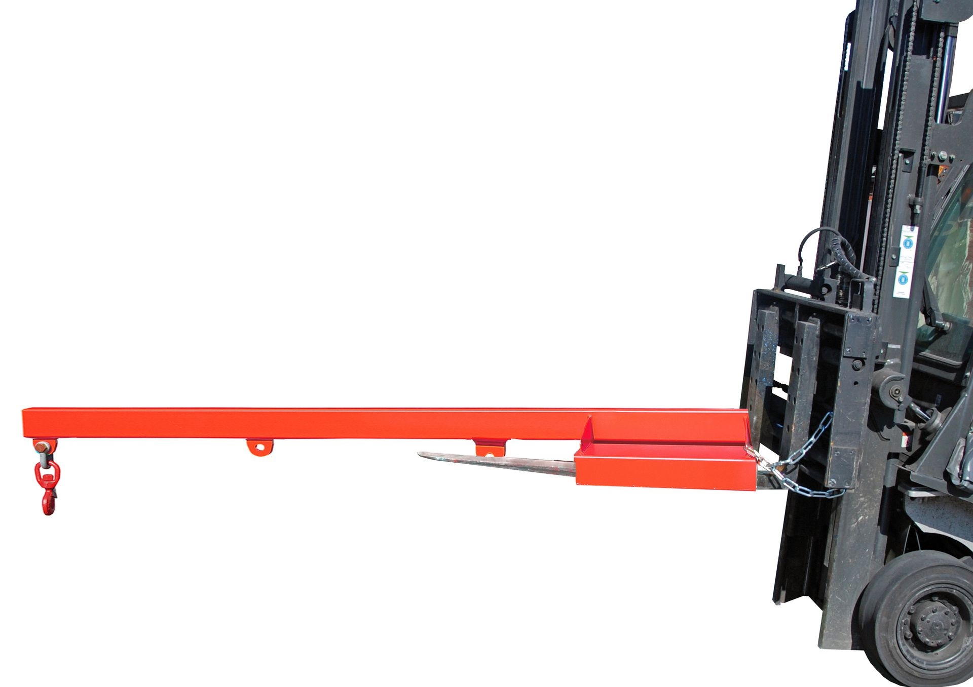 BAUER Lastarm LA 2400-1,0, lackiert, RAL 3000 Feuerrot BAUER Lastarm LA 2400-1,0, lackiert, RAL 3000 Feuerrot