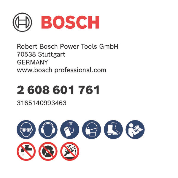 BOSCH PRO Concrete Topfscheibe, 50 x 115 mm, 22,23 mm