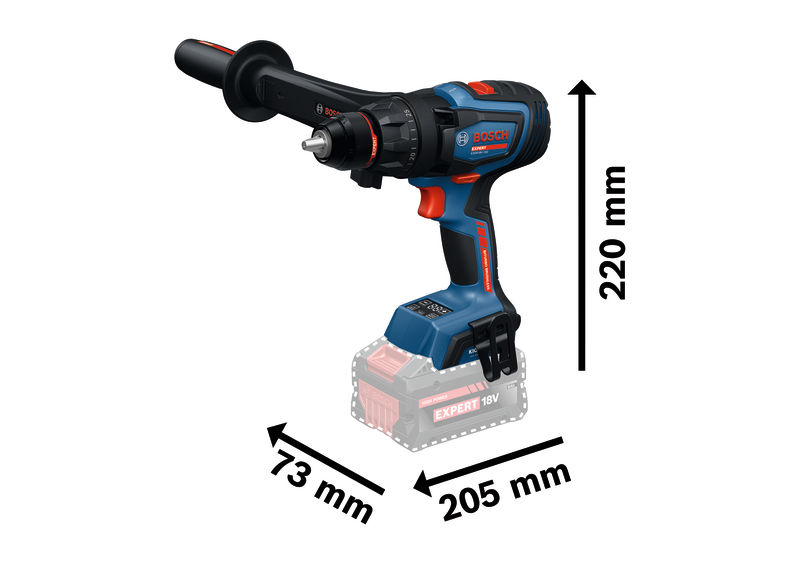 BOSCH EXPERT Akku-Bohrschrauber EXSR18V-150, 2 x EXBA18V-80, L-BOXX 136 BOSCH EXPERT Akku-Bohrschrauber EXSR18V-150, 2 x EXBA18V-80, L-BOXX 136