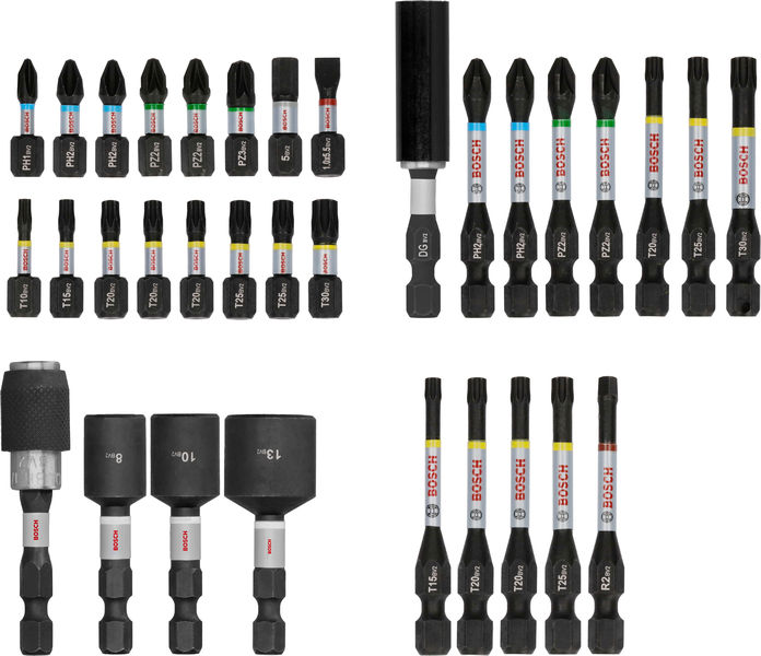 BOSCH PRO Impact Schrauberbit Set, 33-tlg. BOSCH PRO Impact Schrauberbit Set, 33-tlg.