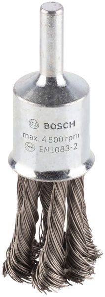 BOSCH PRO Stainless Steel heavy Pinselbürste, gerader Schaft, 19 x 0,35 mm